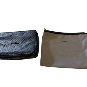 Missoni Black and Tumi Gray Toiletry Bag Set for Delta - Empty